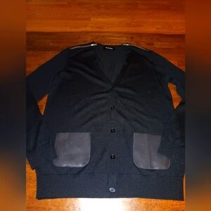 Kooples Women's Black Cardigan Sweater